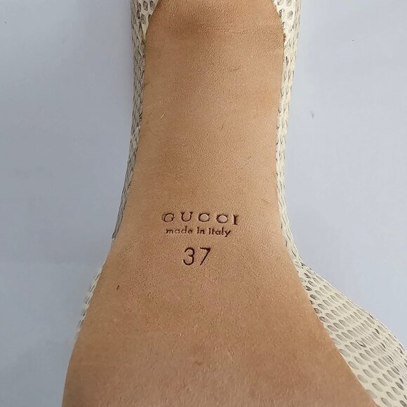 GUCCI Heels- Snakeskin! - Picture 7 of 16